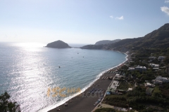 Panorama baia dei Maronti Ischia