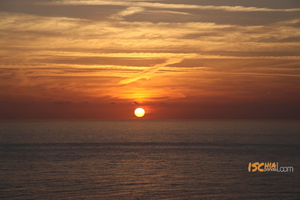 Tramonto sulla Baia di Citara