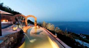 San Montano Resort & SPA - mese di Aprile - San-Montano-Resort-Spa-Piscine-termali-al-tramonto