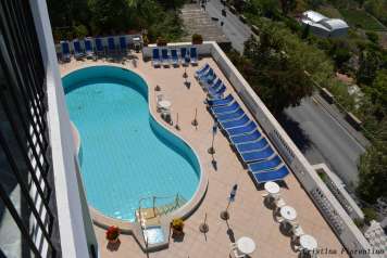 Hotel La Ginestra - mese di Settembre - Piscina vista dal 4o piano