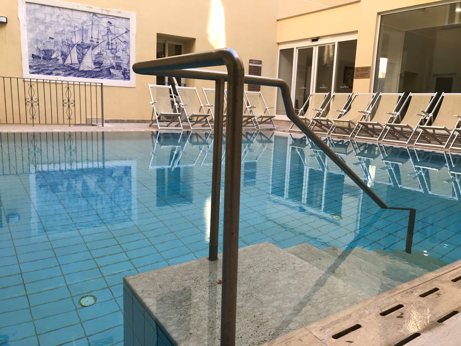 Hotel Bristol Terme - mese di Marzo - piscina