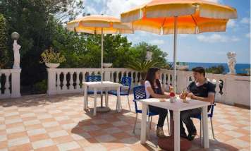 Hotel Riva del Sole - mese di Novembre - terrazza offerte- Forio d'Ischia