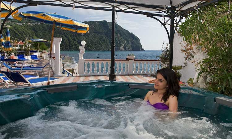 Hotel Riva del Sole - mese di Marzo - terrazza offerte- Forio d'Ischia
