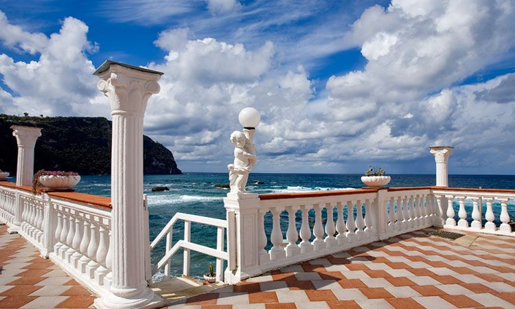 Hotel Riva del Sole - mese di Dicembre - terrazza offerte- Forio d'Ischia