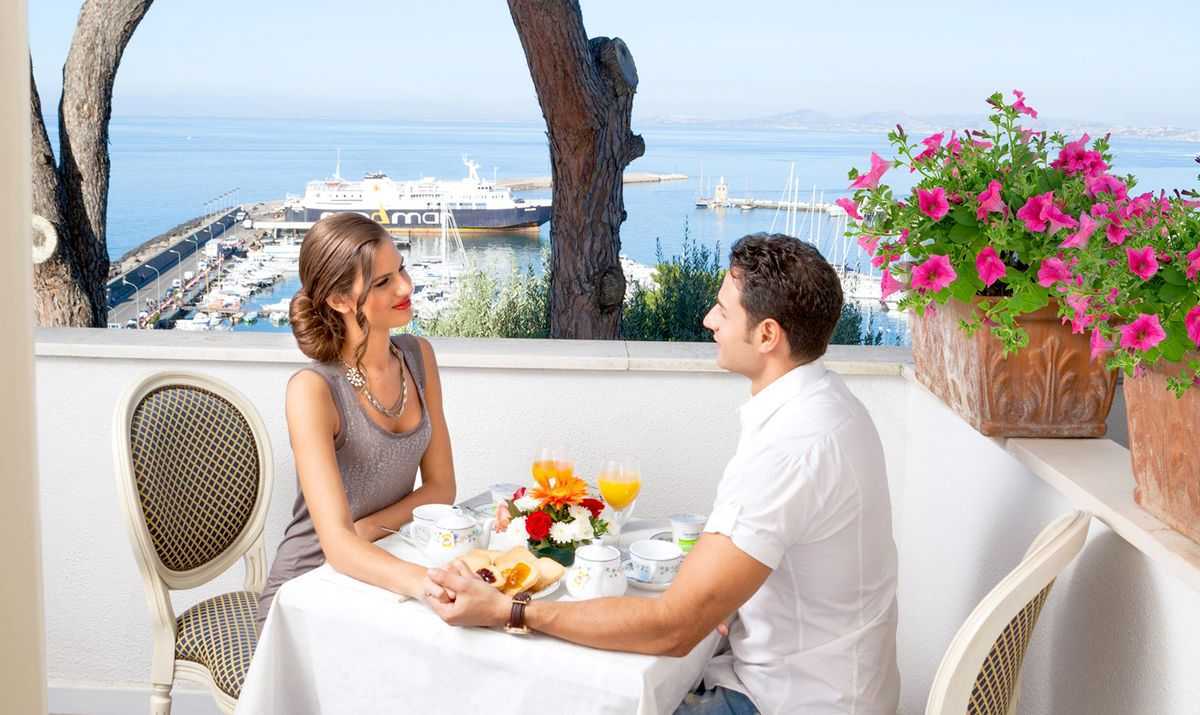 Hotel Terme Gran Paradiso - mese di Gennaio - camera balcone vista mare