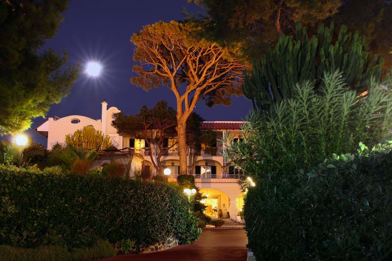 Hotel Hermitage & Park Terme - mese di Gennaio - esterno
