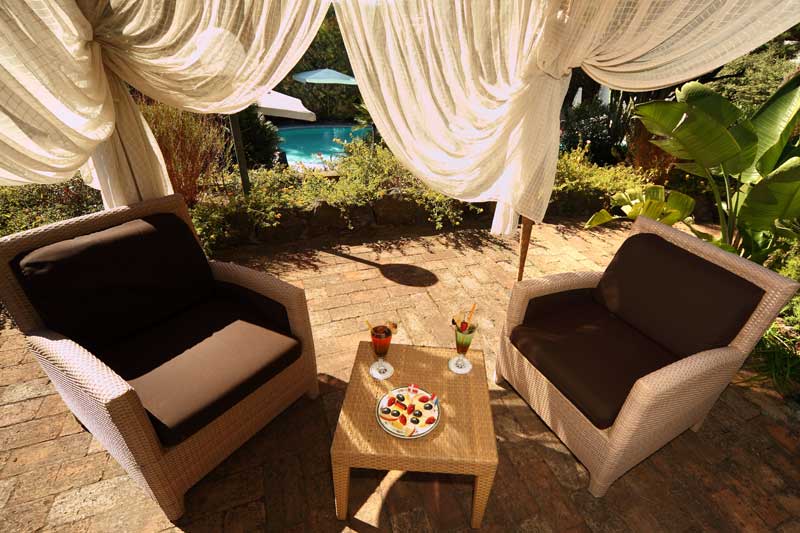 Hotel Hermitage & Park Terme - mese di Aprile - gazebo